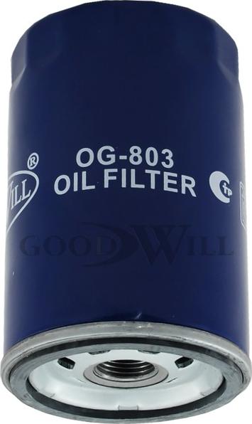 GoodWill OG 803 - Oil Filter autospares.lv