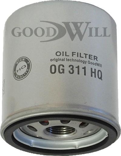 GoodWill OG 311 HQ - Oil Filter autospares.lv