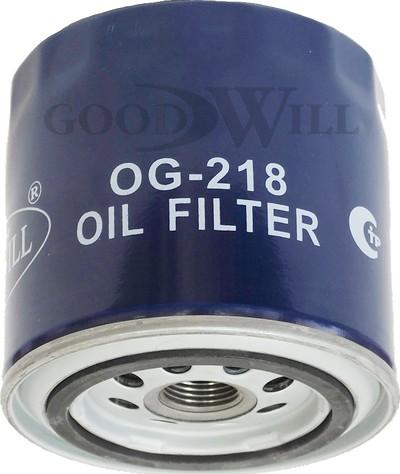 GoodWill OG 218 - Oil Filter autospares.lv