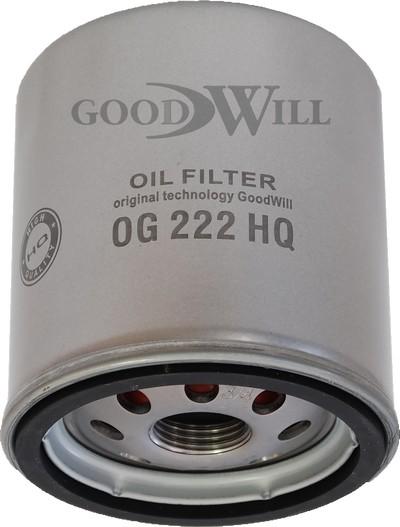 GoodWill OG 222 HQ - Oil Filter autospares.lv