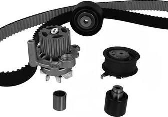 Graf KP1355-5 - Water Pump & Timing Belt Set autospares.lv