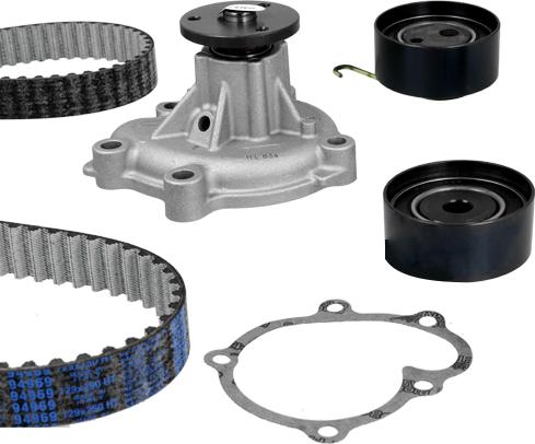 Graf KP834-1 - Water Pump & Timing Belt Set autospares.lv