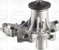 Graf PA1154 - Water Pump autospares.lv