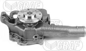 Graf PA1382 - Water Pump autospares.lv