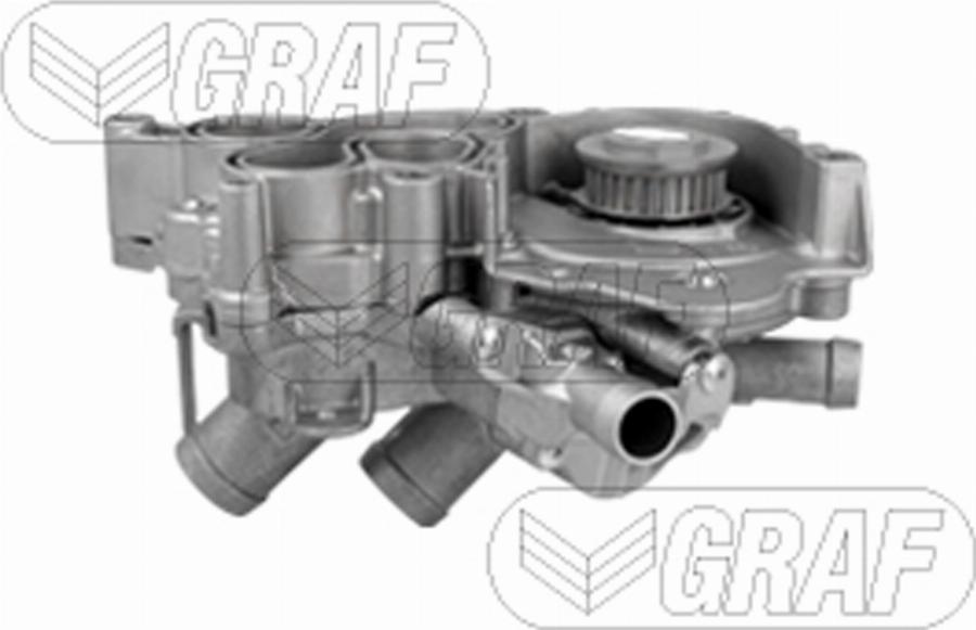 Graf PA1373 - Water Pump autospares.lv