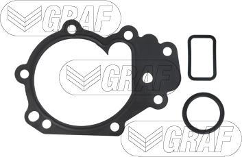 Graf PA820 - Water Pump autospares.lv