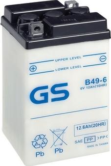 GS GS-B49-6 - Starter Battery autospares.lv