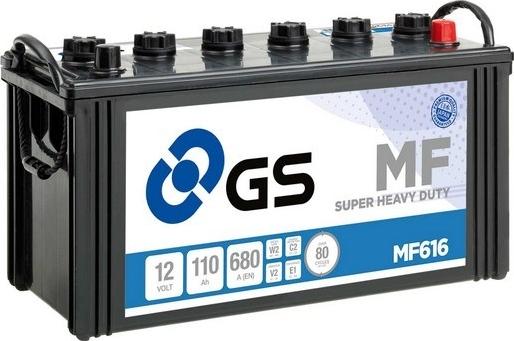 GS MF616 - Starter Battery autospares.lv