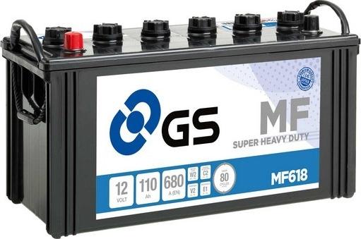 GS MF618 - Starter Battery autospares.lv