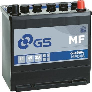 GS MF048 - Starter Battery autospares.lv