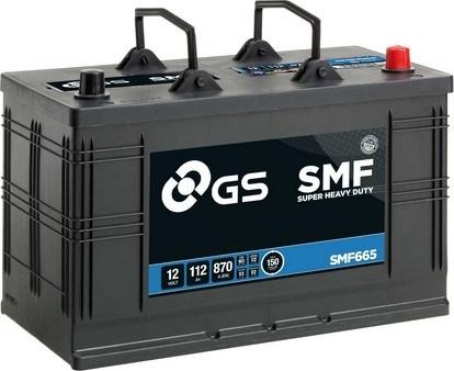 GS SMF665 - Starter Battery autospares.lv