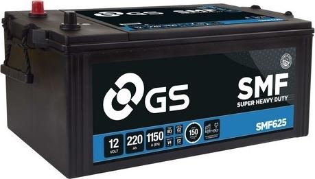 GS SMF625 - Starter Battery autospares.lv