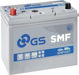 GS SMF057 - Starter Battery autospares.lv