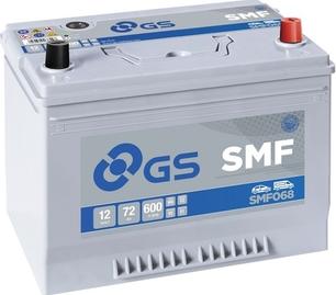 GS SMF068 - Starter Battery autospares.lv