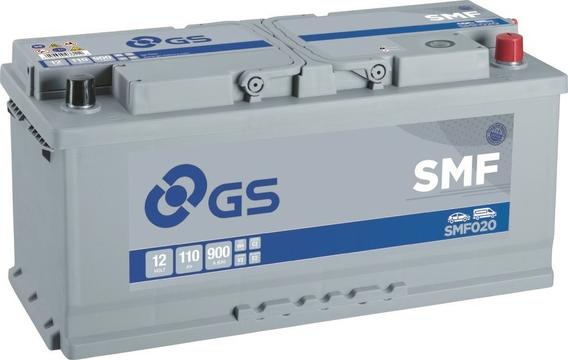 GS SMF020 - Starter Battery autospares.lv