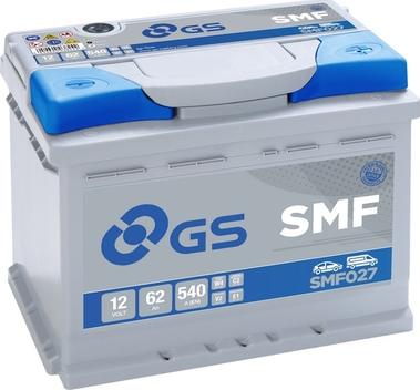 GS SMF027 - Starter Battery autospares.lv
