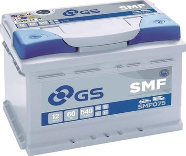 GS SMF075 - Starter Battery autospares.lv