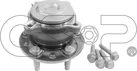 GSP 9400401K - Wheel hub, bearing Kit autospares.lv