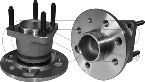 GSP 9400058 - Wheel hub, bearing Kit autospares.lv