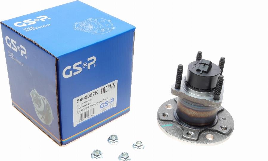 GSP 9400052K - Wheel Hub autospares.lv