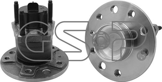 GSP 9400052 - Wheel hub, bearing Kit autospares.lv