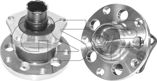 GSP 9400003 - Wheel hub, bearing Kit autospares.lv
