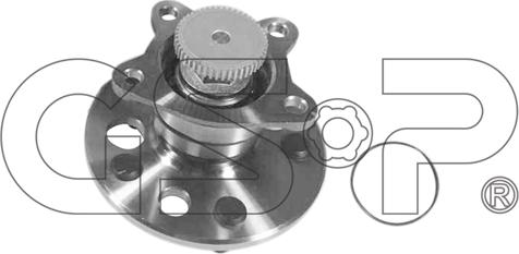 GSP 9400086K - Wheel hub, bearing Kit autospares.lv