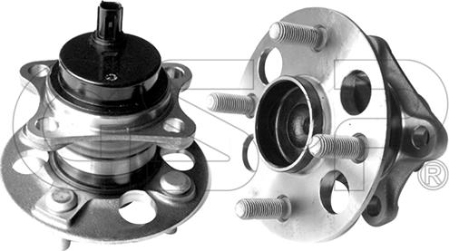 GSP 9400087 - Wheel hub, bearing Kit autospares.lv