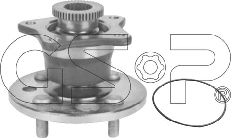 GSP 9400036K - Wheel hub, bearing Kit autospares.lv