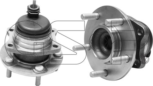 GSP 9400071 - Wheel hub, bearing Kit autospares.lv