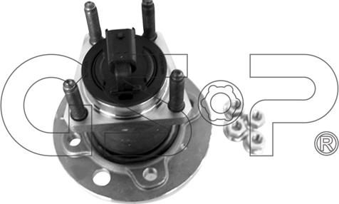 GSP 9400153K - Wheel hub, bearing Kit autospares.lv