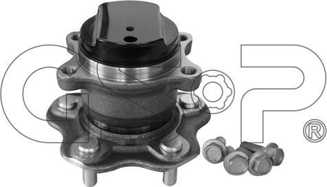 GSP 9400161K - Wheel hub, bearing Kit autospares.lv