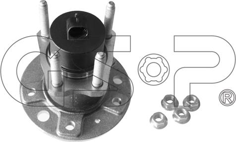 GSP 9400118K - Wheel hub, bearing Kit autospares.lv