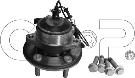 GSP 9400181F - Wheel hub, bearing Kit autospares.lv