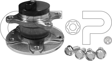 GSP 9400188K - Wheel hub, bearing Kit autospares.lv