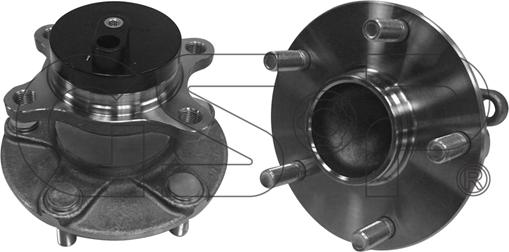 GSP 9400187 - Wheel hub, bearing Kit autospares.lv