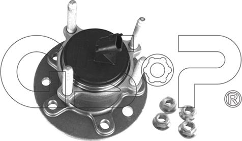 GSP 9400137K - Wheel hub, bearing Kit autospares.lv