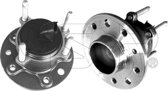 GSP 9400137 - Wheel hub, bearing Kit autospares.lv