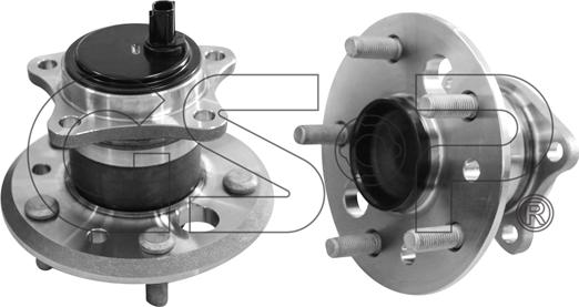 GSP 9400344 - Wheel hub, bearing Kit autospares.lv