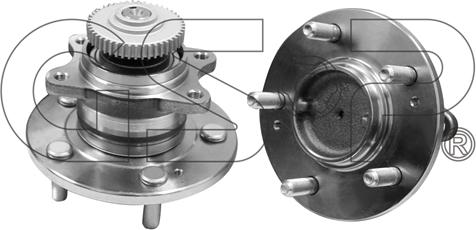 GSP 9400340 - Wheel hub, bearing Kit autospares.lv