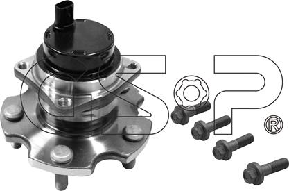 GSP 9400241K - Wheel hub, bearing Kit autospares.lv