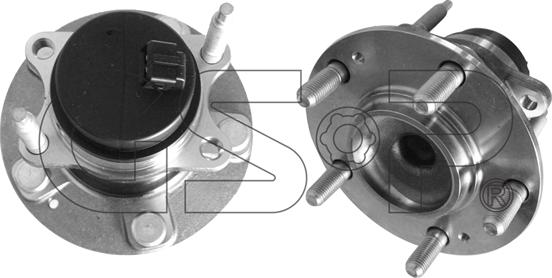 GSP 9400208 - Wheel hub, bearing Kit autospares.lv