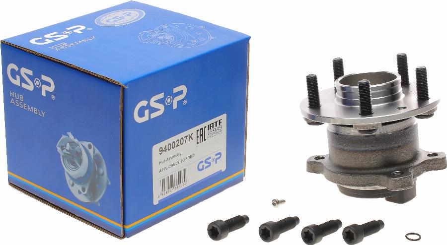 GSP 9400207K - Wheel hub, bearing Kit autospares.lv