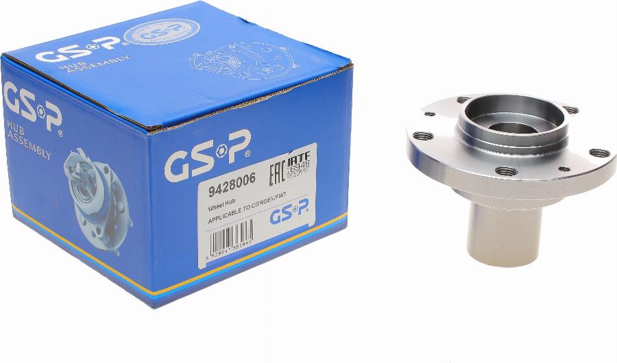 GSP 9428006 - Wheel Hub autospares.lv