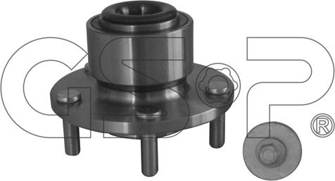 GSP 9336008K - Wheel hub, bearing Kit autospares.lv