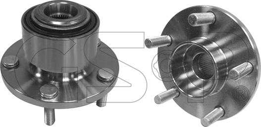 GSP 9336003 - Wheel hub, bearing Kit autospares.lv