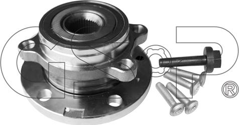 GSP 9336007K - Wheel hub, bearing Kit autospares.lv