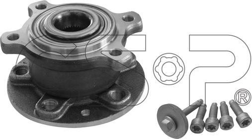 GSP 9336016K - Wheel Hub autospares.lv