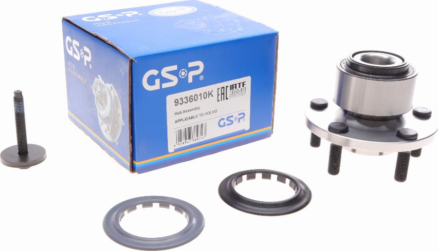 GSP 9336010K - Wheel Hub autospares.lv