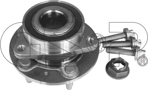 GSP 9330019K - Wheel hub, bearing Kit autospares.lv